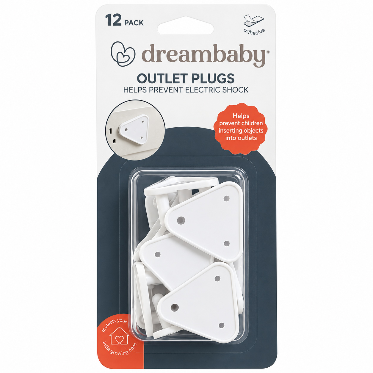 Dreambaby Outlet Plugs 12-Pack