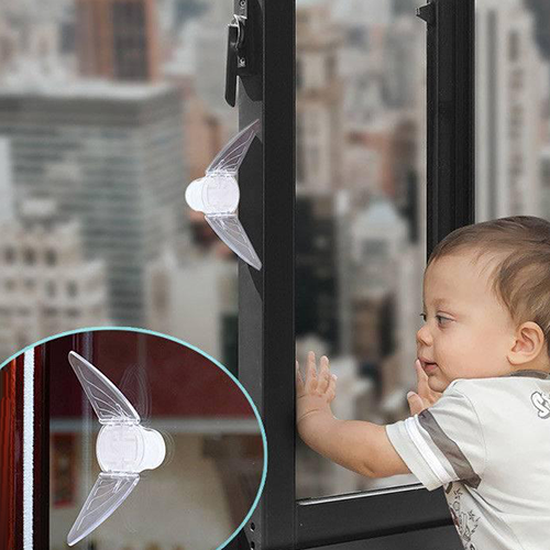 Sliding Door Window Safety Lock Security Slide Stopper For Child Proof Safety S 