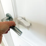 baby-proof-door-lever-lock-deactivated