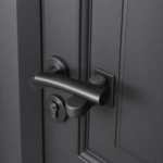 childproof-door-lever-lock-modern-black-color