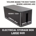 electrical-storage-box-large-size-black