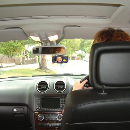 Dreambaby Deluxe Adjustable Baby View Mirror Baby Proof