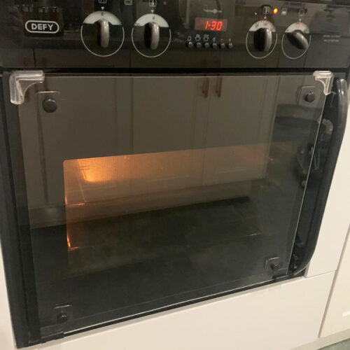 Baby Proof Transparent Oven Door Guard Baby Proof