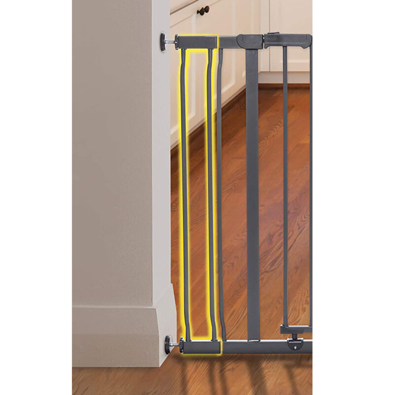 dreambaby-ava-9cm-baby-gate-extension-charcoal-black-dark-grey-shop-sa