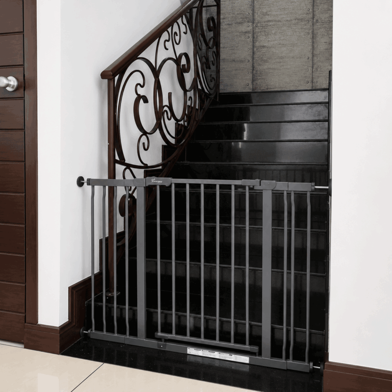 dreambaby-ava-charcoal-gate-with-9-and-18cm-extensions