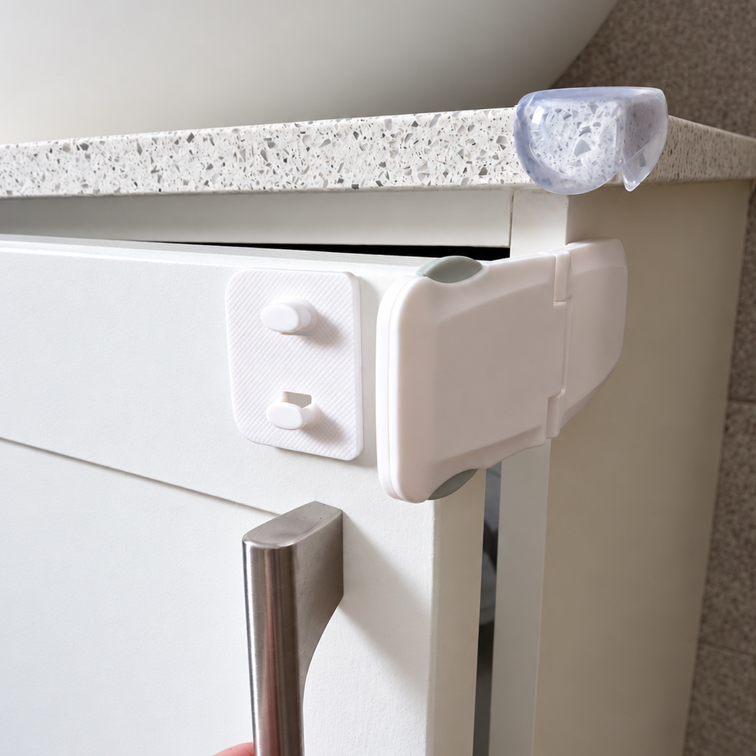 childproof-lock-for-corner-cabinets-baby-proof-sa
