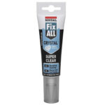 SOUDAL-FIX-ALL-Crystal-Flexible-Adhesive-Sealant-Tube-Super-Clear-125ml