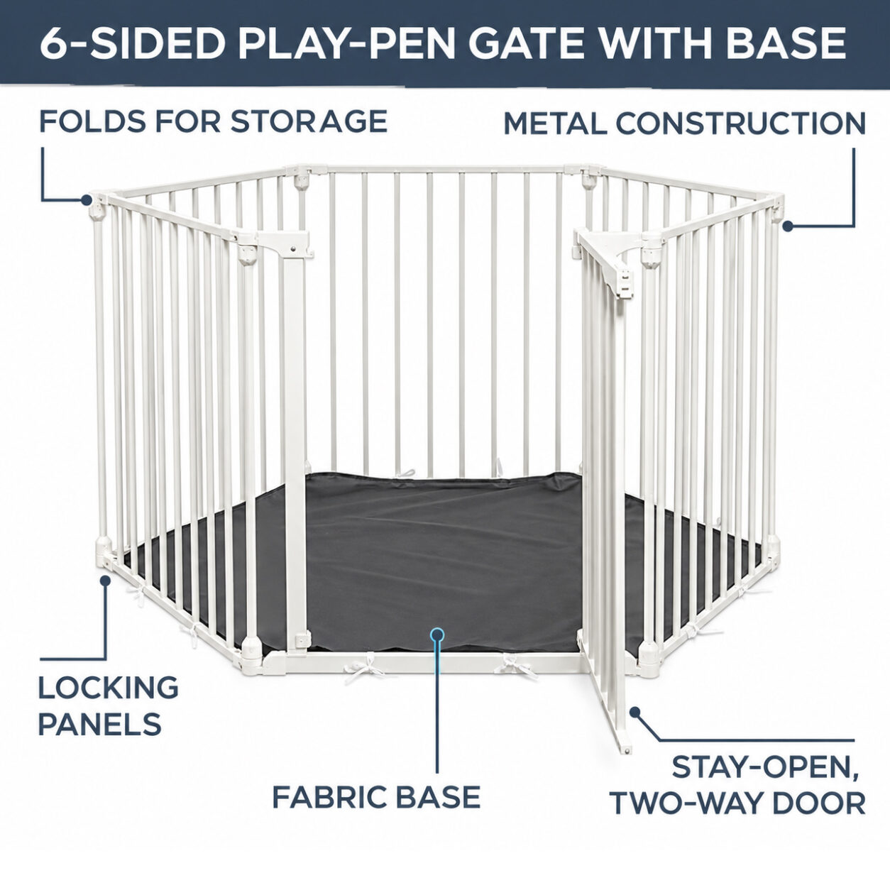 dreambaby-discovery-6-panel-playpen-G9447GB-white-specifications