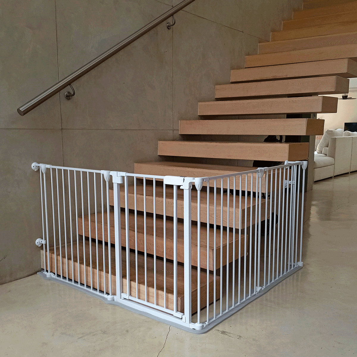 dreambaby-discovery--L-shaped-barrier-gate
