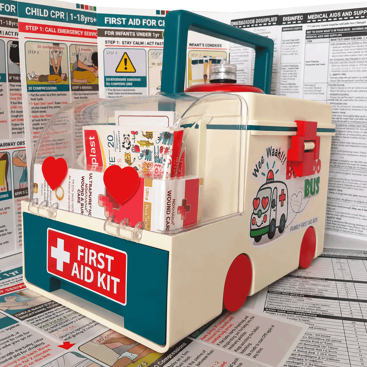 fully-stocked-first-aid-kit-for-kids