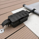 childproof pool cover ratchet enclosure