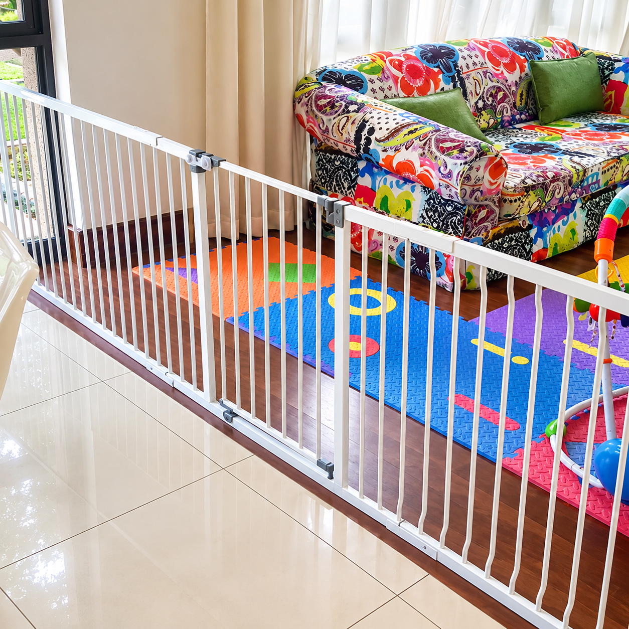 super-wide-baby-gate-installation