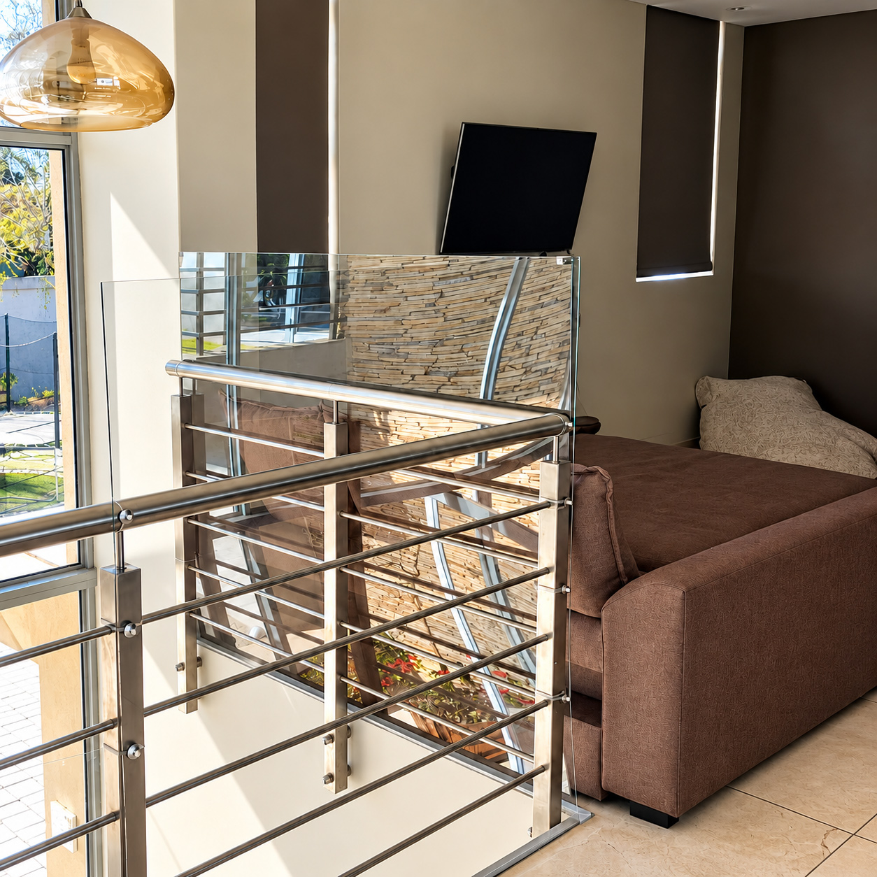 childproof-clear-polycarbonate-balustrade-height-extender-baby-proof-sa