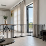 dreambaby-discovery-6-panel-3.75-meter-barrier-gate-colour-black-l-shape-configuration-room-divider